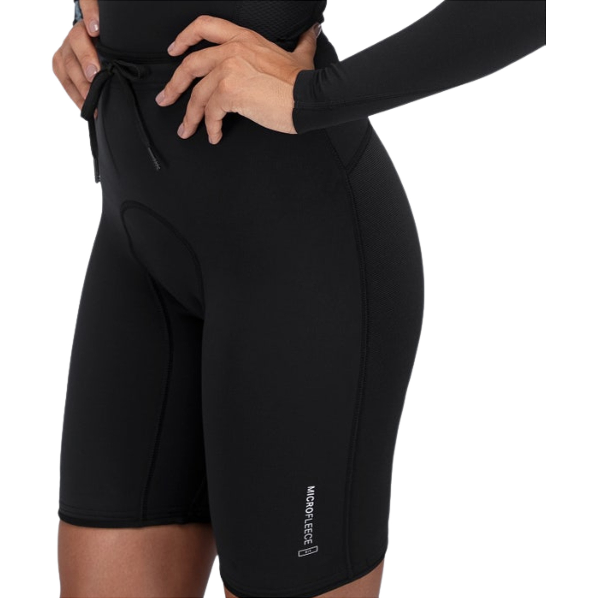 2026 Zhik Unisex Microfleece Performance Shorts SRT-0530-U  Black